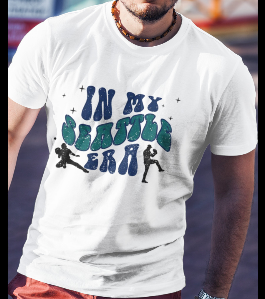 Seattle Mariners In My Seattle Era MLB Vintage Baseball T-Shirt