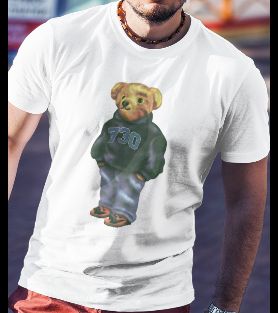 730 Bear Fresh Blank And Jeans Look T-Shirt