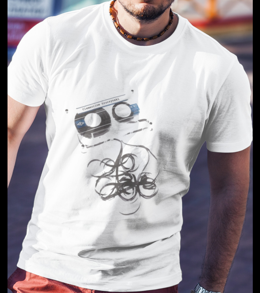 Clementine Kruczynski Cassette Tape Illustration T-Shirt