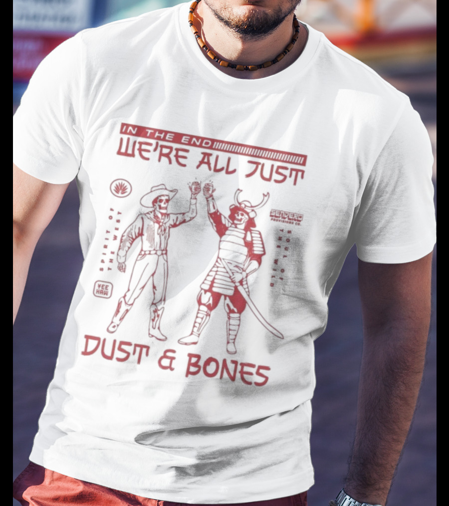 Dust & Bones Cowboy Samurai High Five T-Shirt