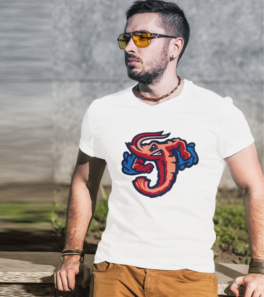 Jacksonville Jumbo Shrimp J Logo 2025 International League Champions MLB T-Shirt
