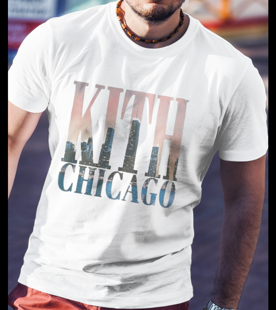 Kith Chicago Skyline 54 E Walton St T-Shirt