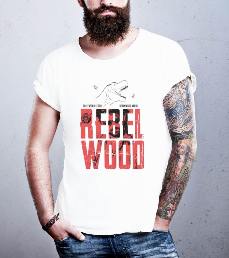 Rebelwood Dinosaur Tollywood Ledhu Bollywood Ledhu T-Shirt