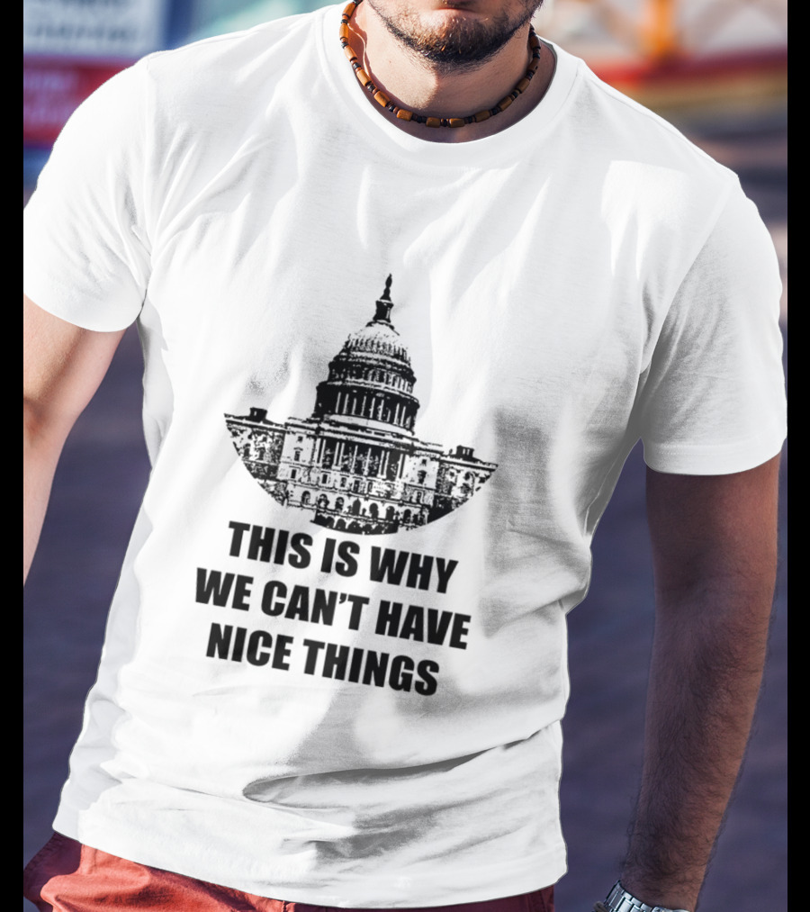 This Is Why We Can’t Have Nice Things Resist Corrupt Society Rebellion T-Shirt