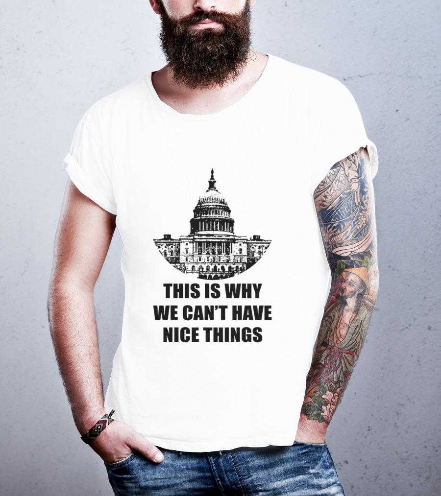 This Is Why We Can’t Have Nice Things Resist Corrupt Society Rebellion T-Shirt