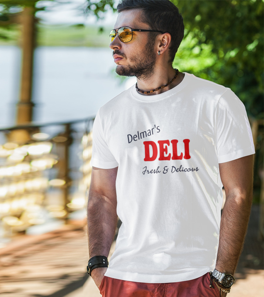 Delmar's Deli Fresh & Delicious Peter Parker Connection T-Shirt