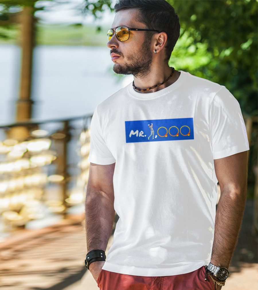 Cameron Young Golf Mr 1000 Fire Ring Swing T-Shirt