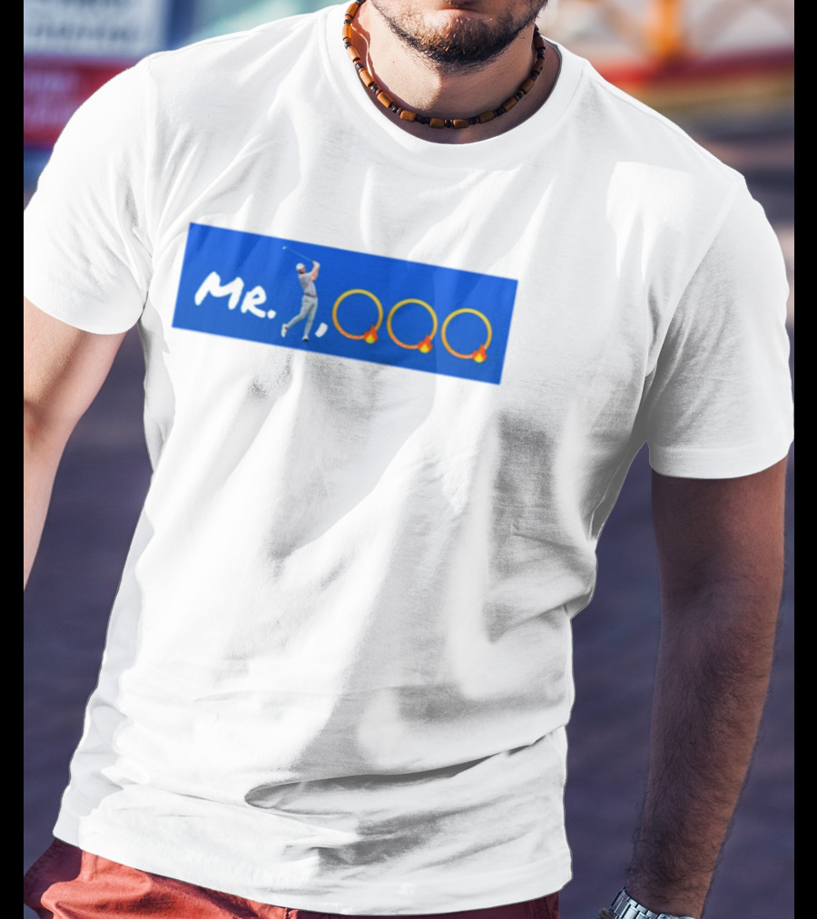 Cameron Young Golf Mr 1000 Fire Ring Swing T-Shirt