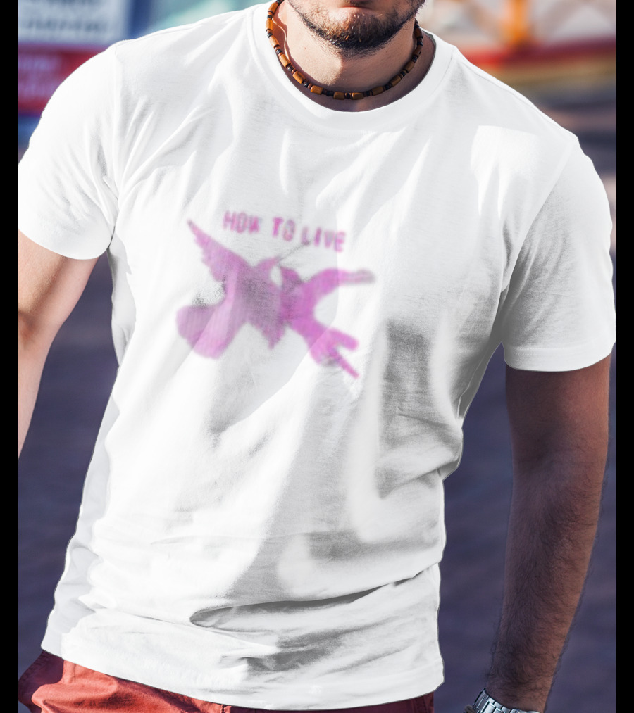 Del Water Gap How To Live Pink Doves T-Shirt