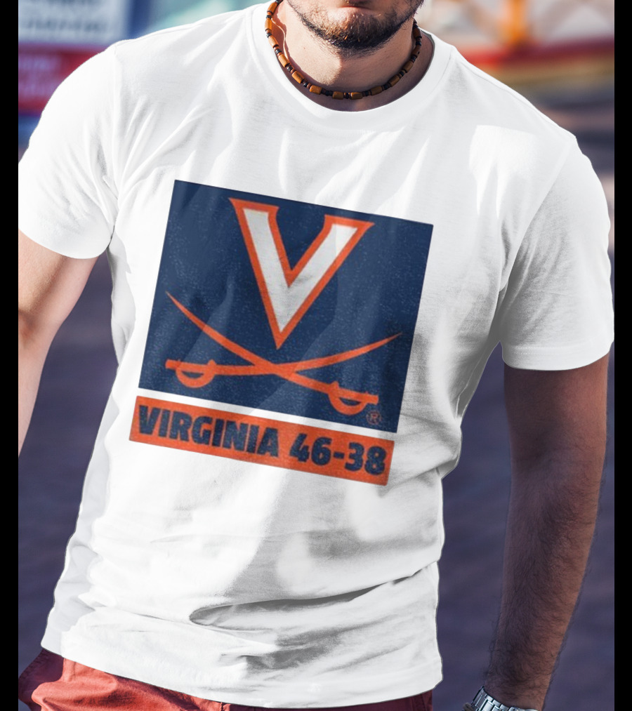 UVA Cavaliers Victory Hoos Did It Again Virginia 46-38 T-Shirt