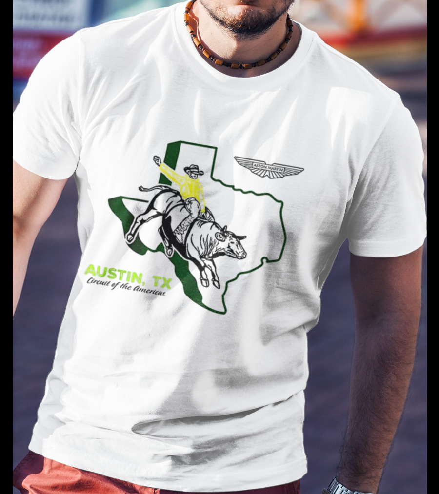 Aston Martin Texas Circuit Of The Americas Austin TX T-Shirt