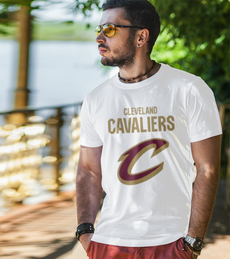 Cleveland Cavaliers Ovo One Game NBA Team Sports Logo T-Shirt
