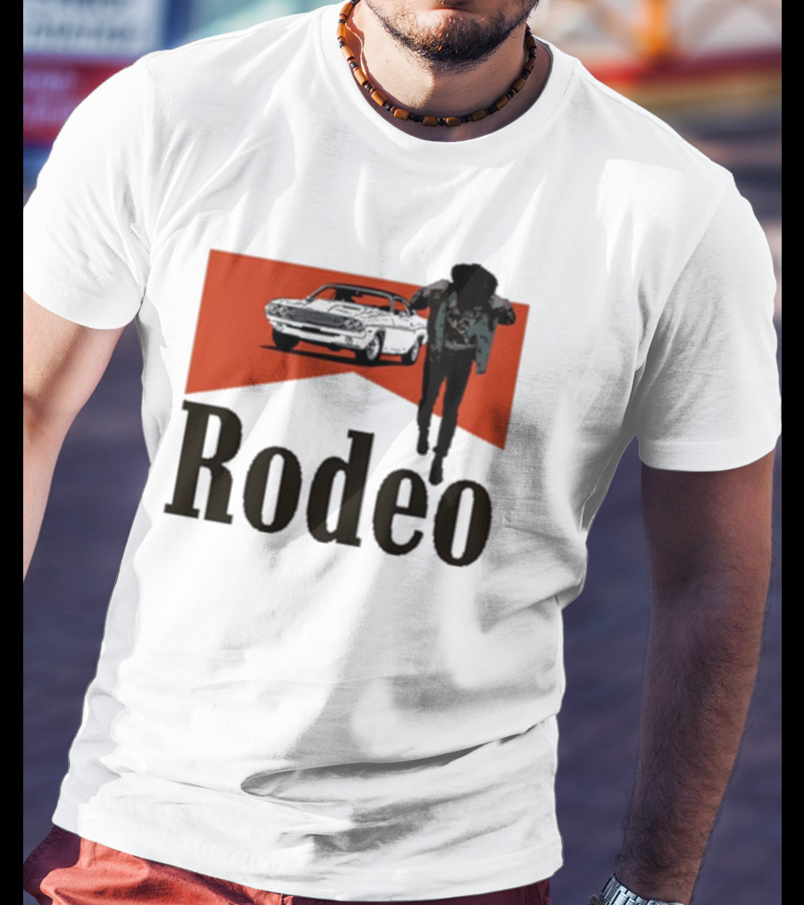 Johnny Stimson Rodeo Car Silhouette T-Shirt