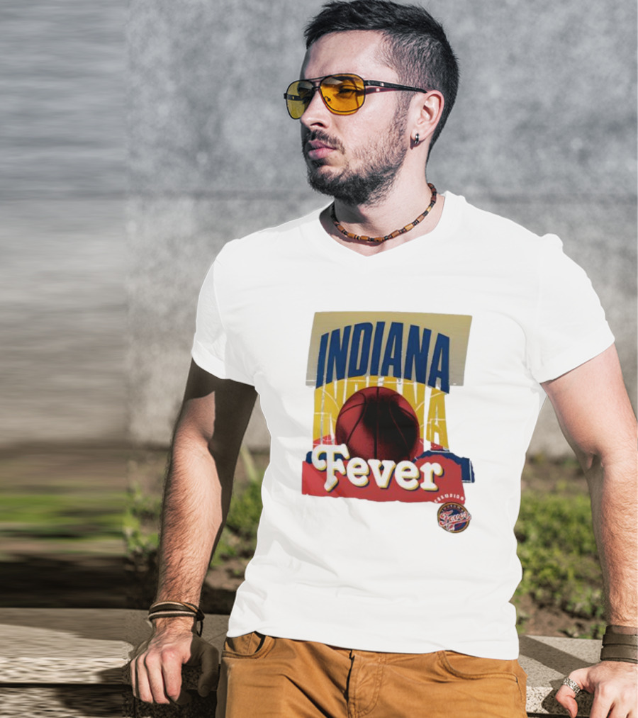 Indiana Fever Basketball 2025 WNBA Playoffs Power Forward Fever Edition T-Shirt