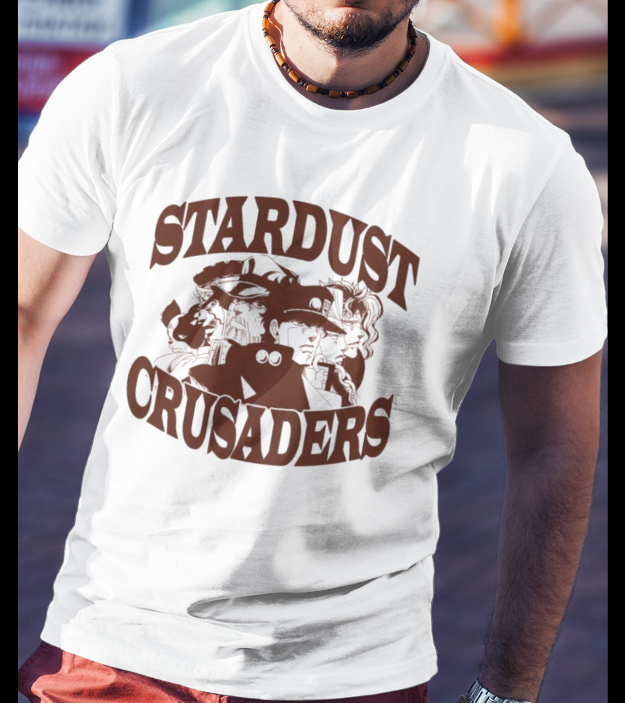 Stardust Crusaders JoJo’s Bizarre Adventure Manga Anime Characters T-Shirt
