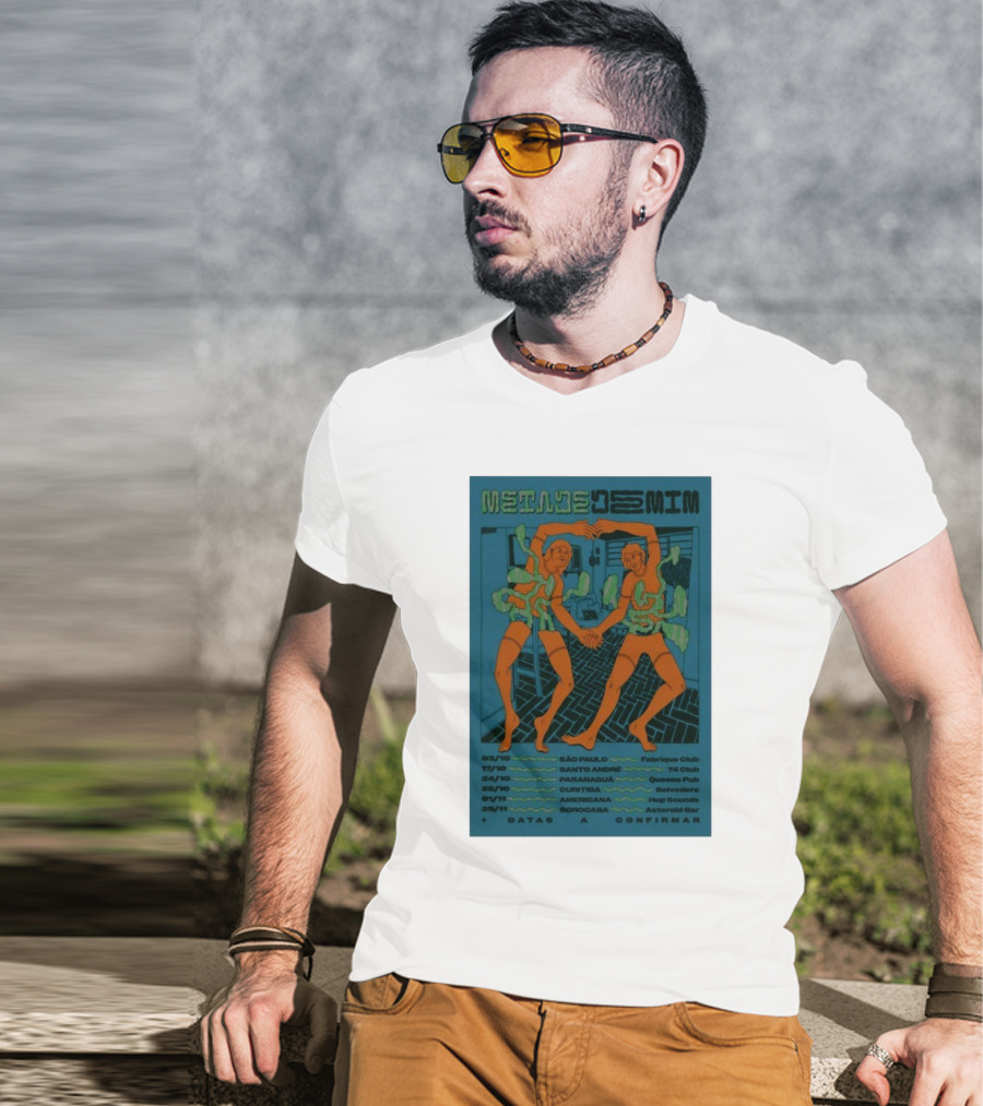 Metade De Mim October 2025 São Paulo Curitiba Tour Dates T-Shirt
