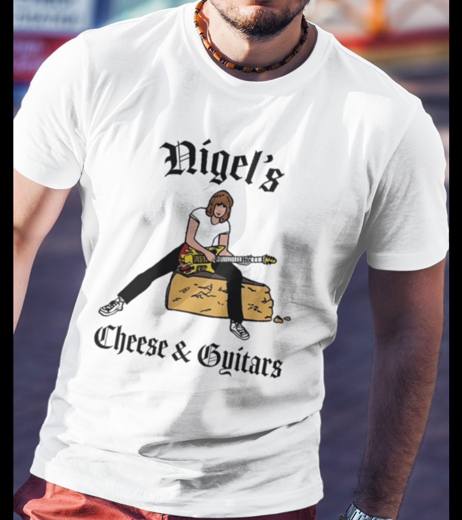 Nigel’s Cheese And Guitars Spinal Tap II Graphic T-Shirt