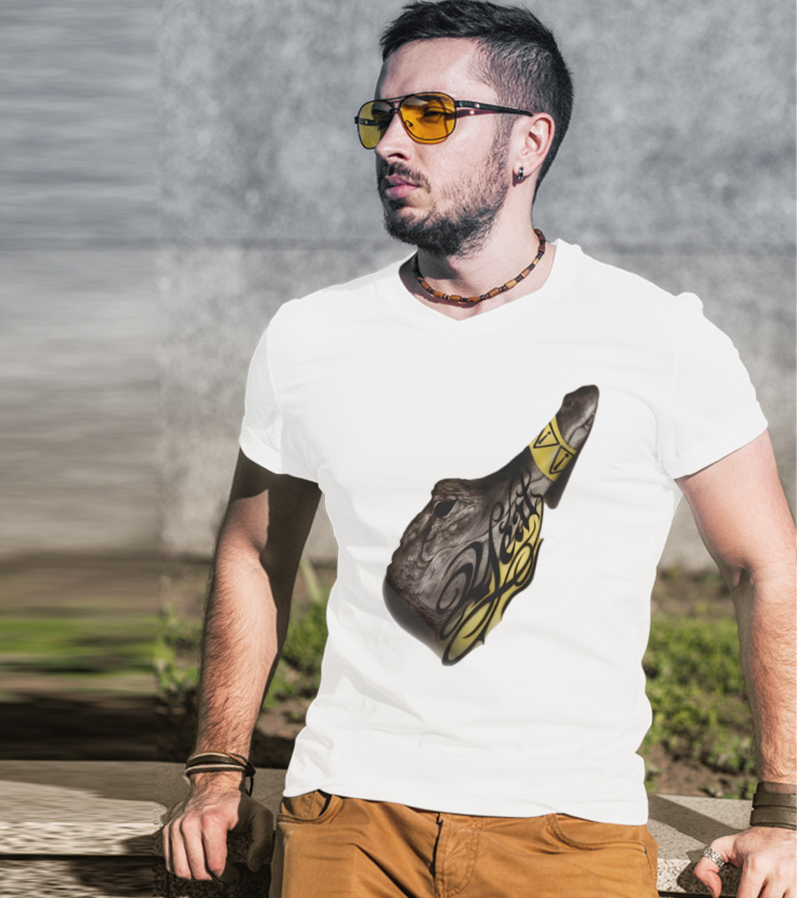 Wealth Dangerous Summer Alligator Necktie T-Shirt