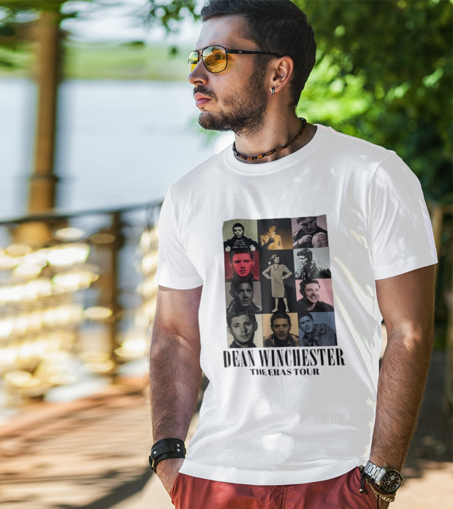 Dean Winchester The Eras Tour Supernatural TV Show T-Shirt