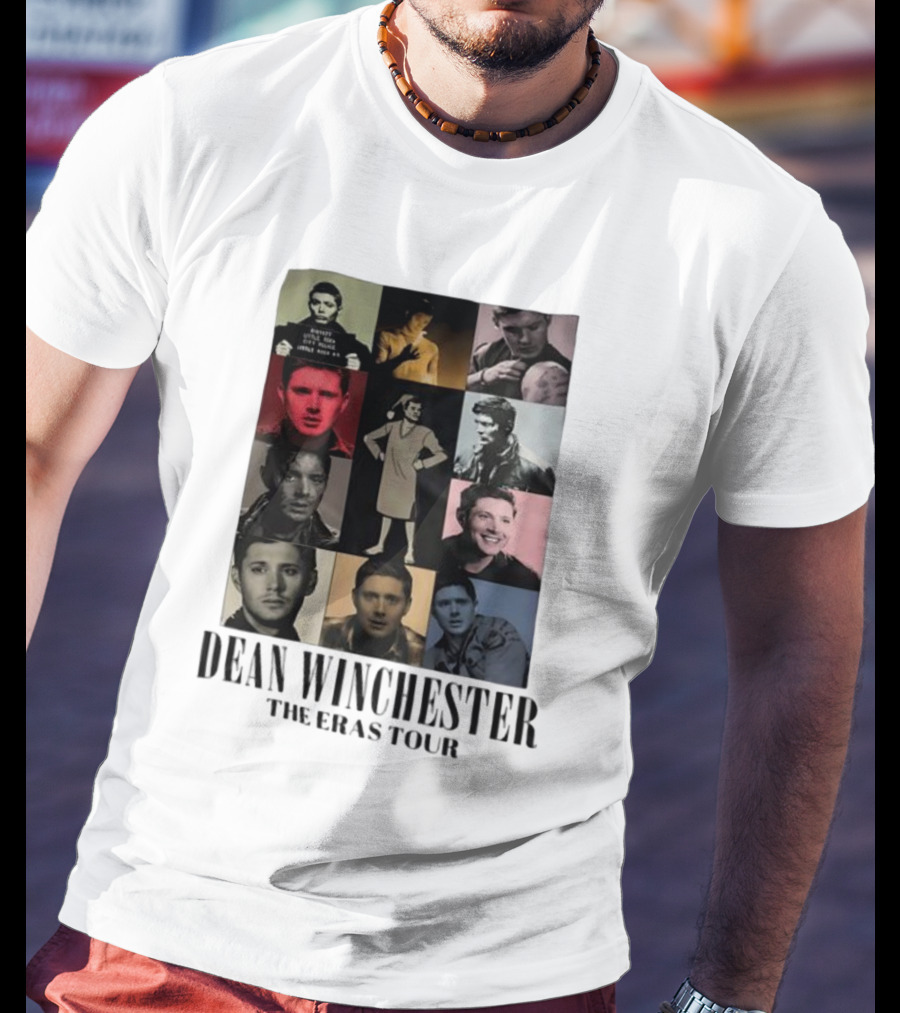 Dean Winchester The Eras Tour Supernatural TV Show T-Shirt