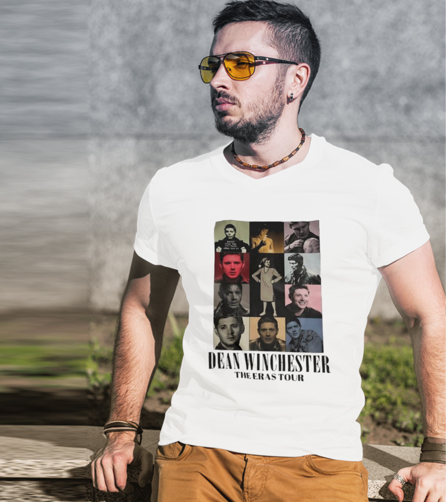 Dean Winchester The Eras Tour Supernatural TV Show T-Shirt