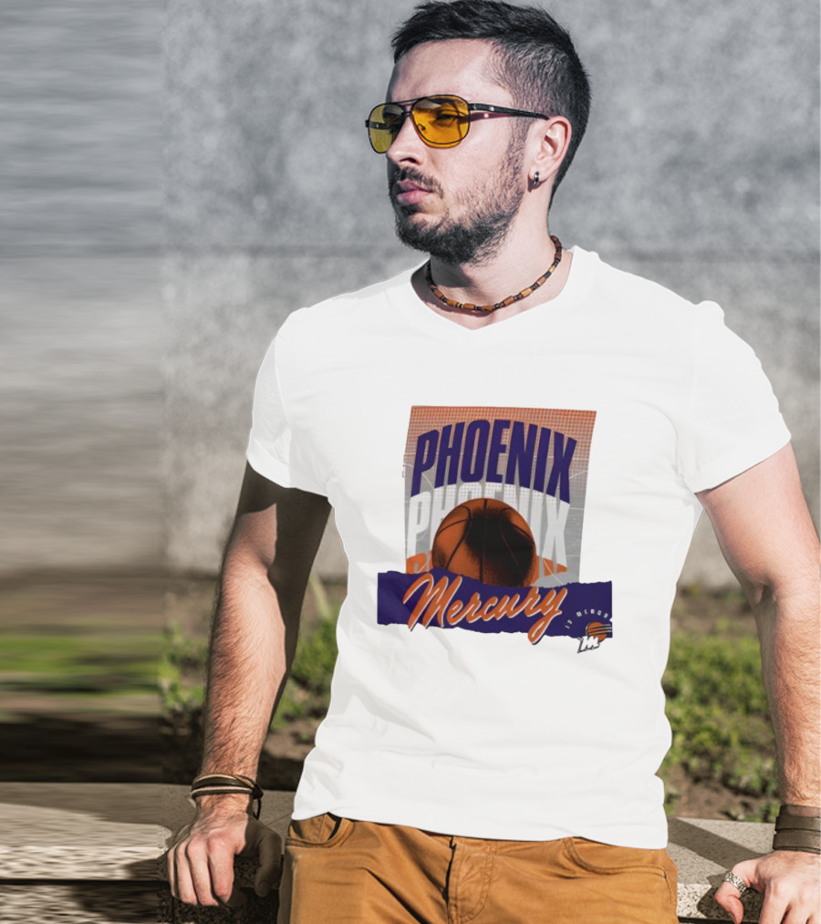 Phoenix Mercury Basketball 2025 WNBA Playoffs Power Forward T-Shirt
