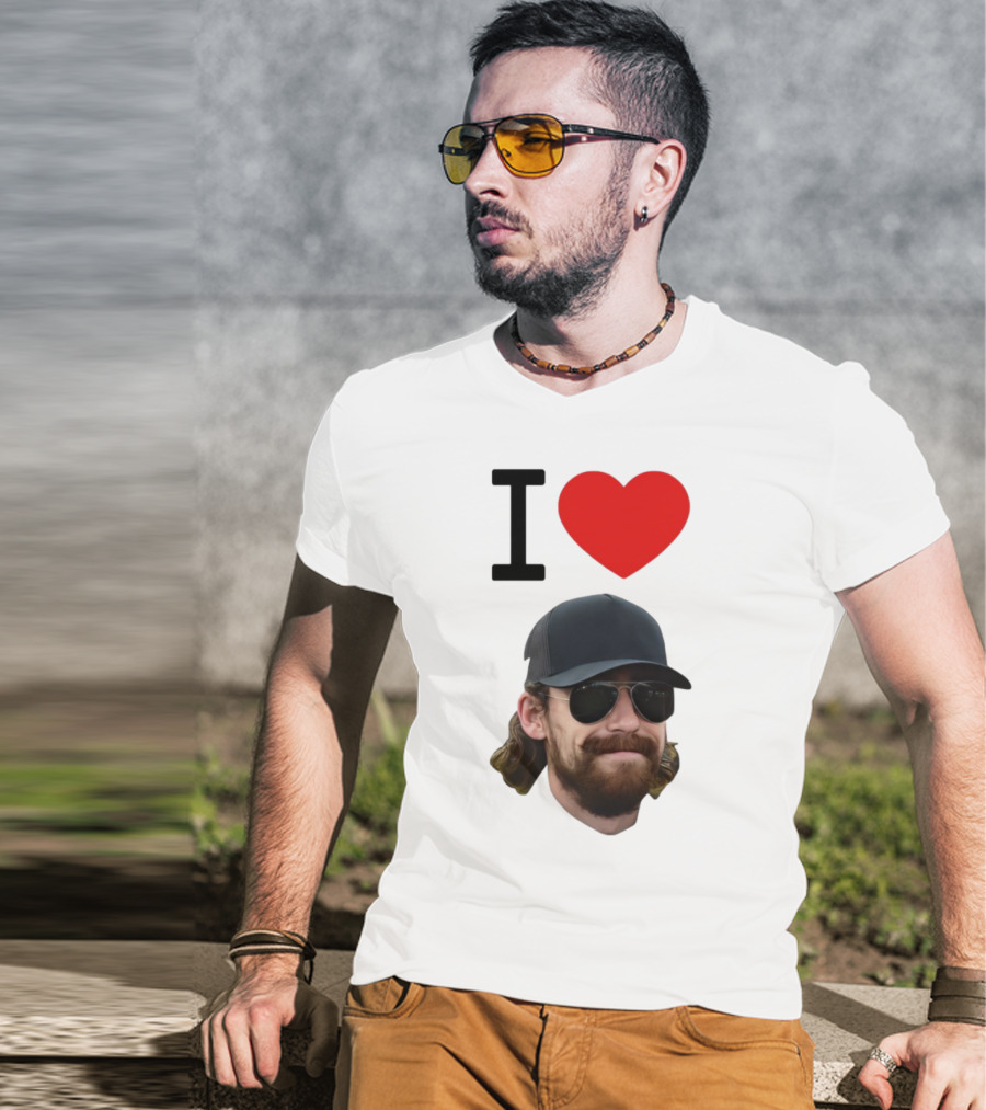 I Heart Ryan Blaney Racing Fan Apparel T-Shirt