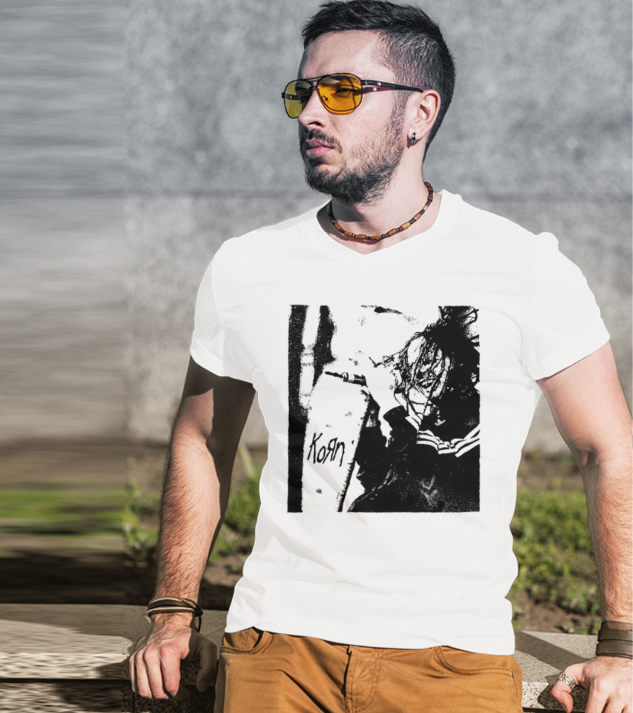 Thesanantoniosharpist Korn Basketball Fusion T-Shirt