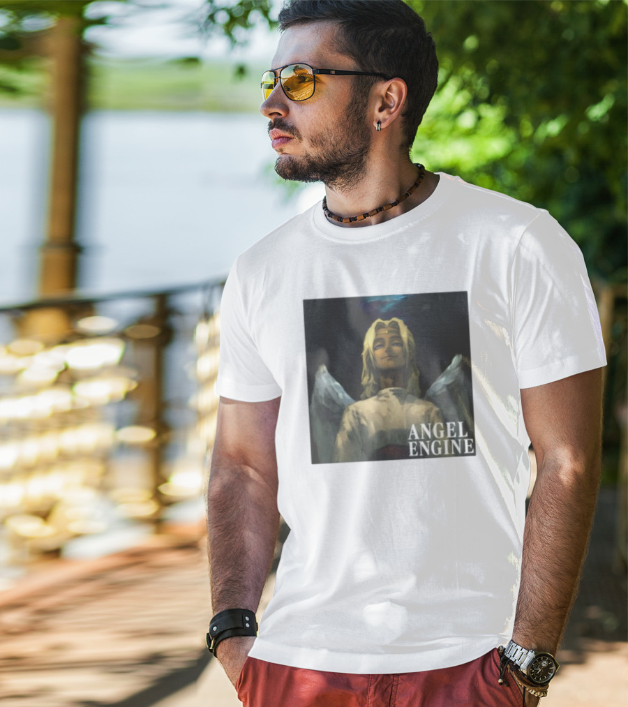 Angel Engine Uriel Angelic Wings Character T-Shirt