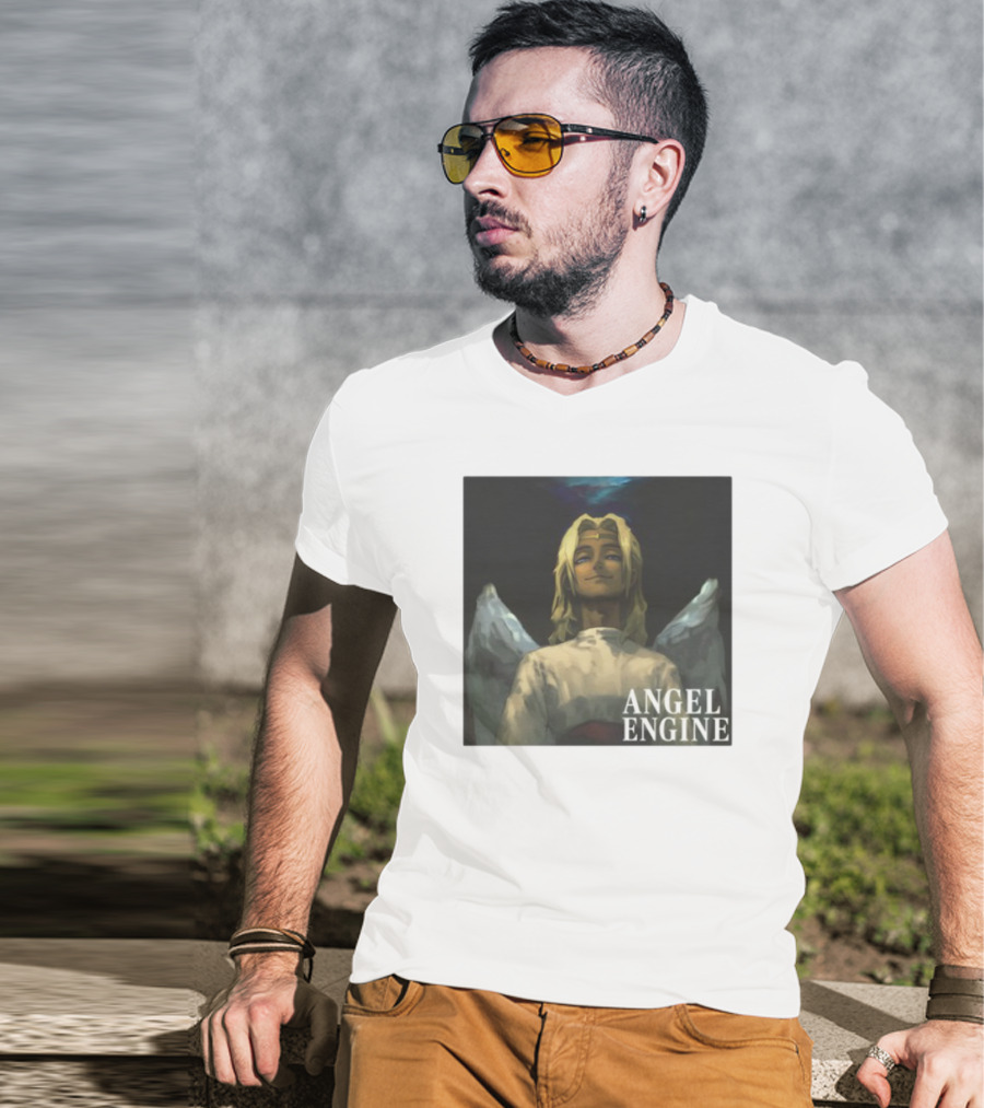 Angel Engine Uriel Angelic Wings Character T-Shirt