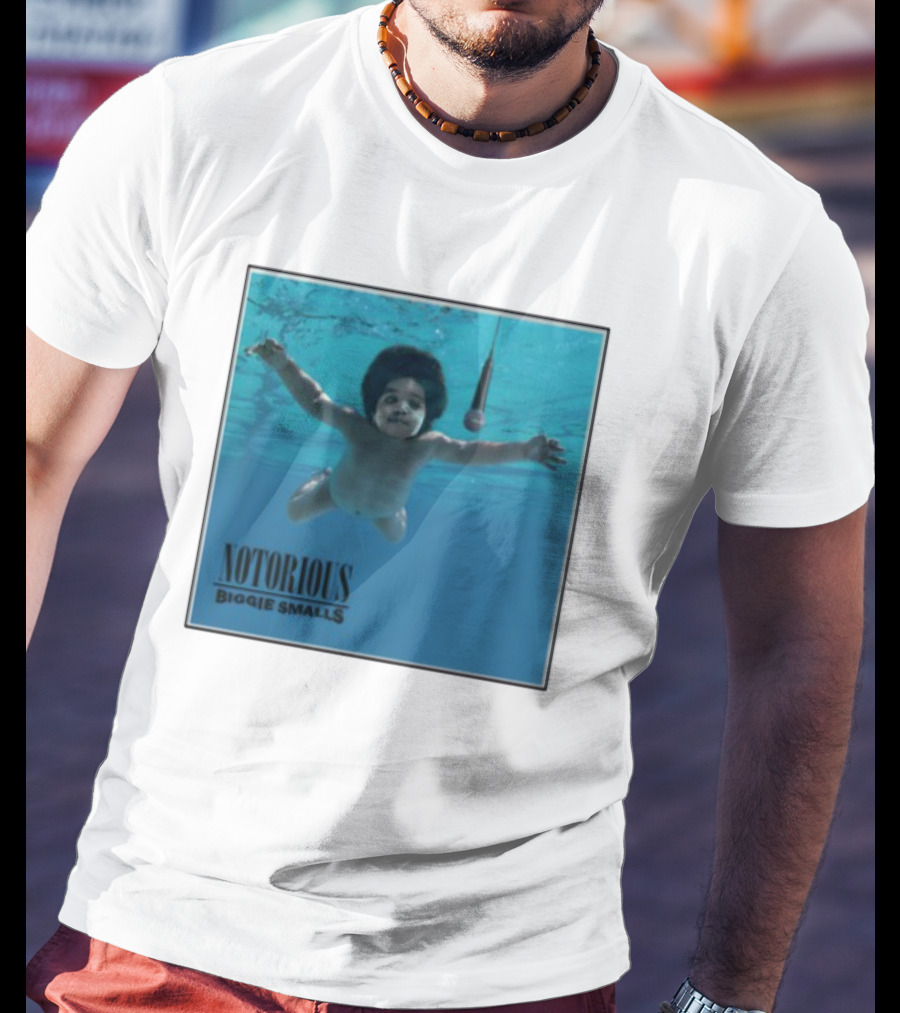 Eggs Tyrone Notorious Biggie Smalls Baby Swimming Microphone T-Shirt