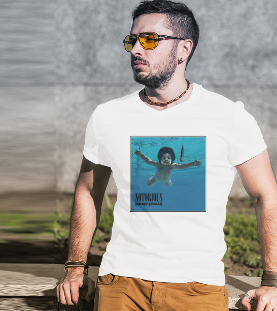 Eggs Tyrone Notorious Biggie Smalls Baby Swimming Microphone T-Shirt