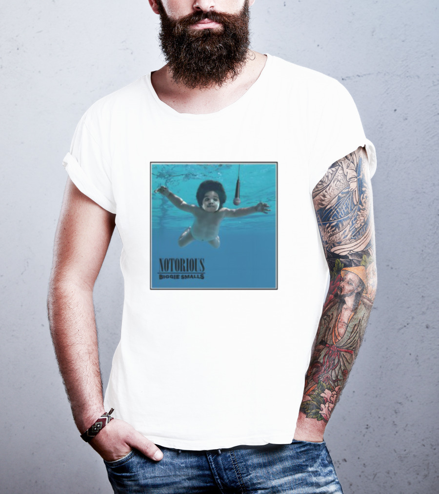 Eggs Tyrone Notorious Biggie Smalls Baby Swimming Microphone T-Shirt