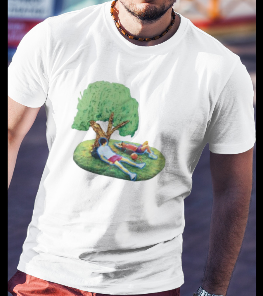 Slushynoobz Tree Relaxing Under Summer Shade With Friends T-Shirt
