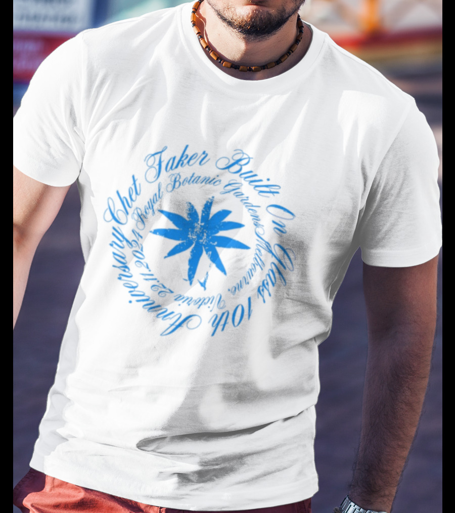 Chet Faker Built On Glass Australian Tour Melbourne 2024 T-Shirt