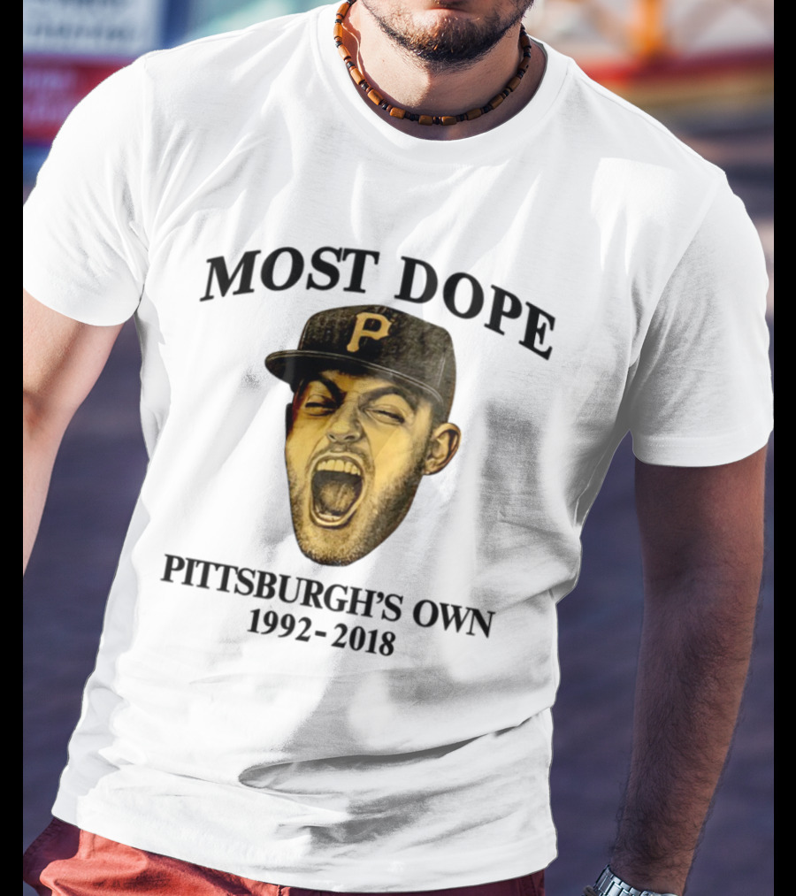 Most Dope Pittsburgh's Own 1992 2018 P Hat Tribute T-Shirt