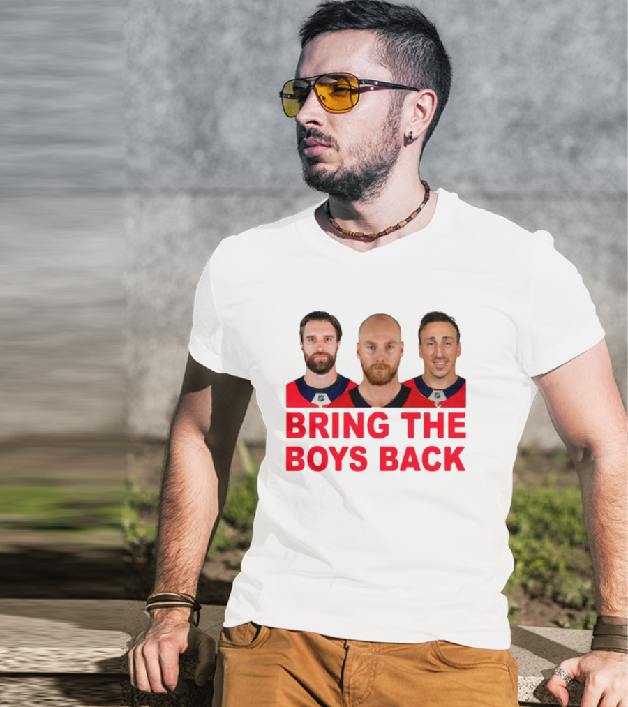 Bring The Boys Back Hockey Players Team Reunion Sports Fans T-Shirt