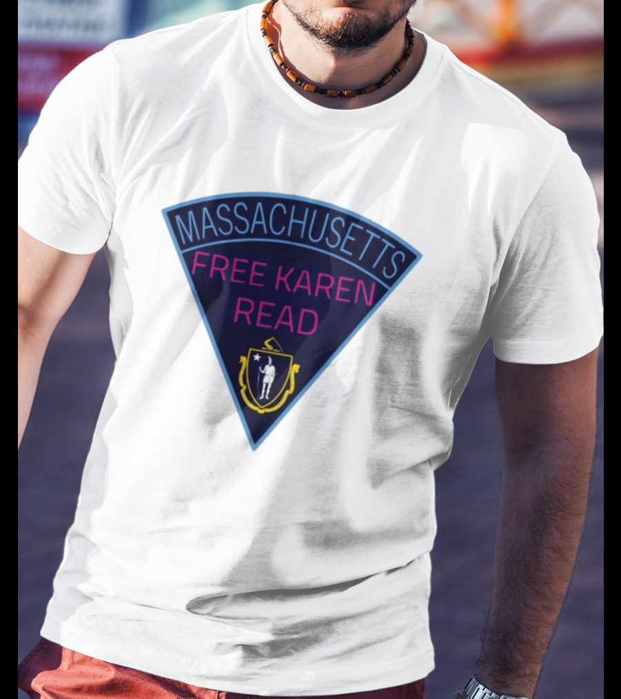 Massachusetts Free Karen Read Emblem Design T-Shirt