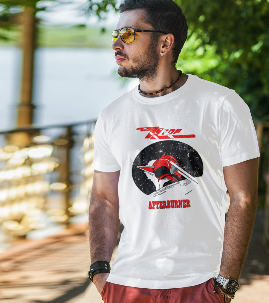 ZZ Top Afterburner Space Theme Retro 1985 T-Shirt