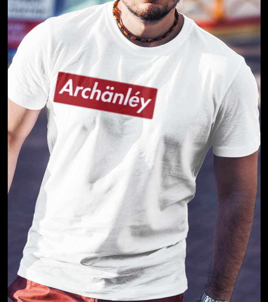 Archänlèy Red Box Style T-Shirt