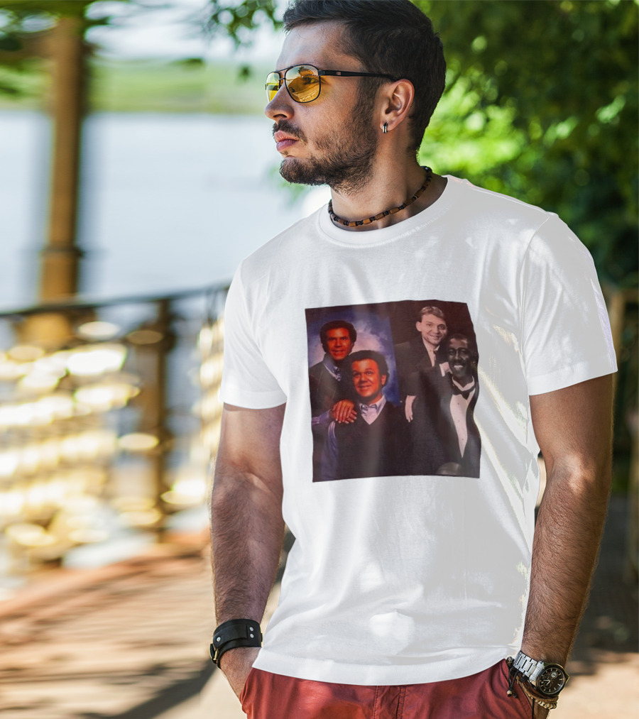 Brennan Dale School Picture Step Brothers Inspired Collage T-Shirt