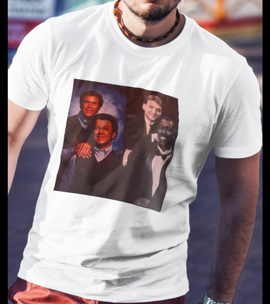Brennan Dale School Picture Step Brothers Inspired Collage T-Shirt
