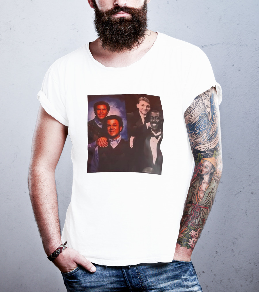 Brennan Dale School Picture Step Brothers Inspired Collage T-Shirt