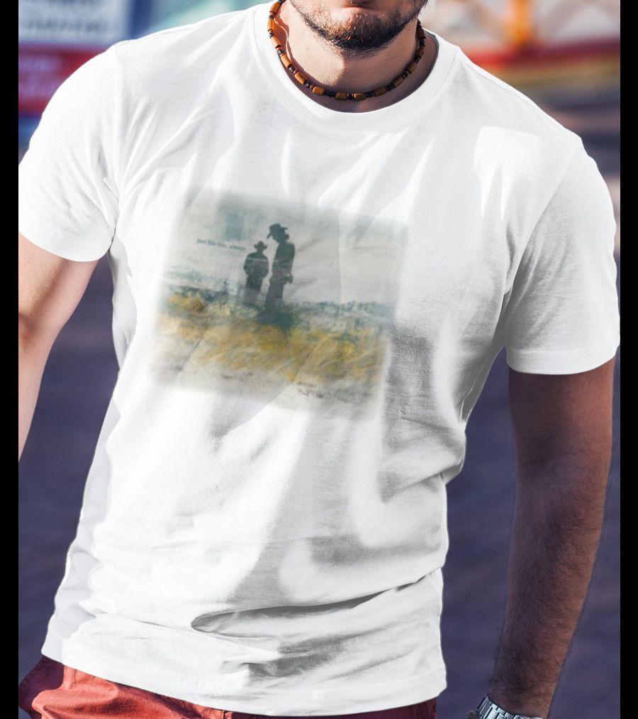 Brokeback Mountain Just Like This Always Cowboy Silhouette Landscape T-Shirt