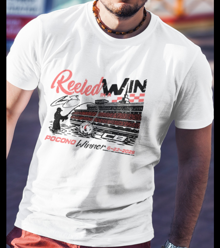 Chase Briscoe Reeled In Pocono Win 06-26-2022 T-Shirt