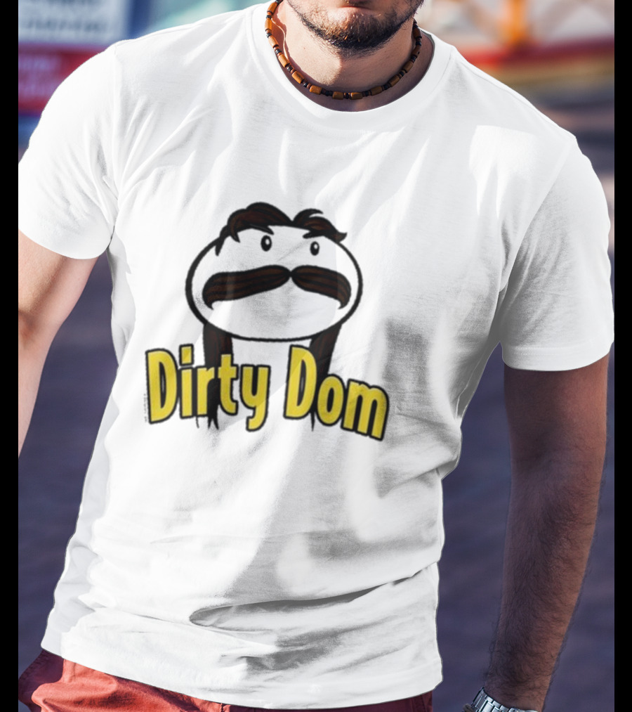 Dirty Dom Hair Illustration T-Shirt