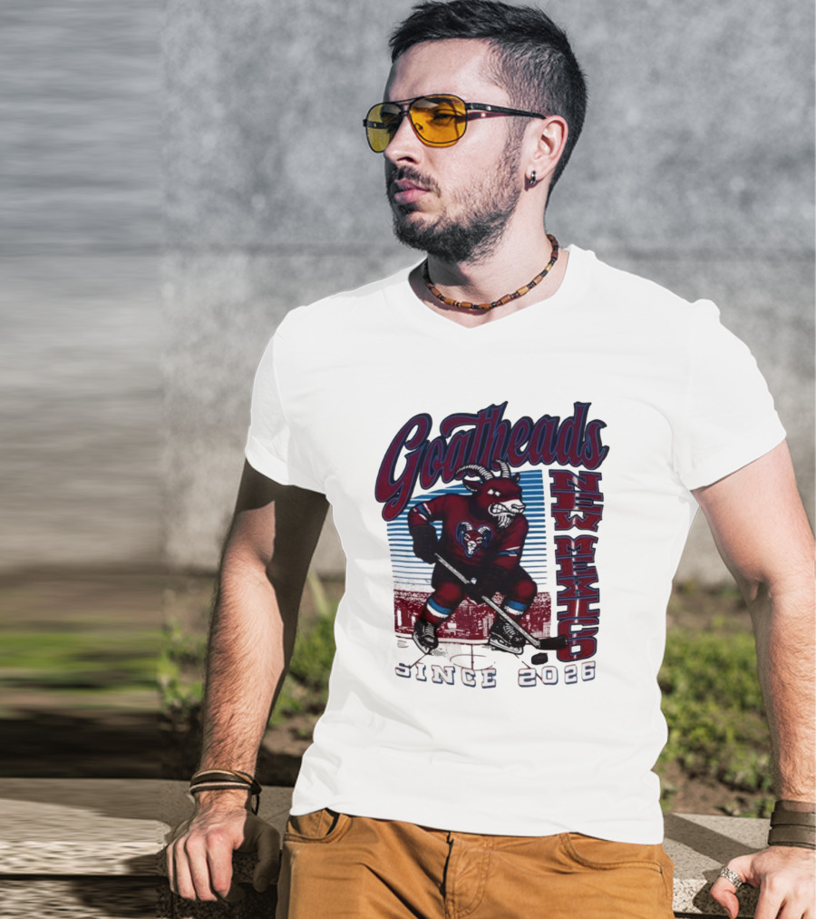 Goatheads New Mexico Hockey Since 2026 Hometown Pride Collection T-Shirt