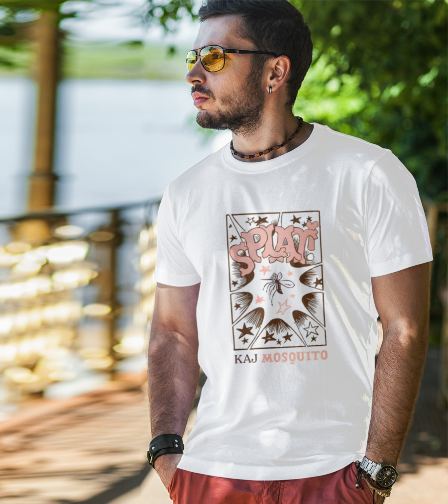 Kaj Mosquito Splat Starburst Explosion T-Shirt