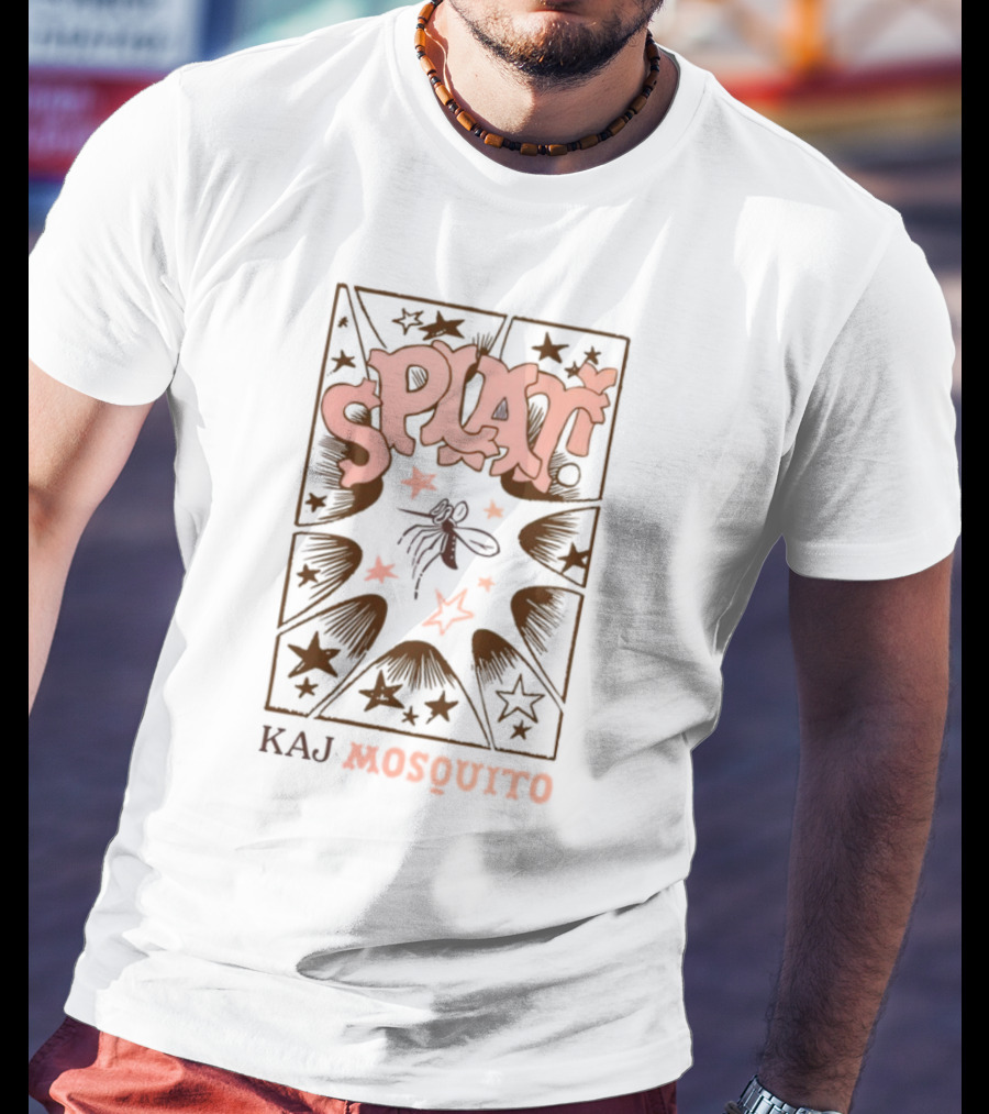 Kaj Mosquito Splat Starburst Explosion T-Shirt