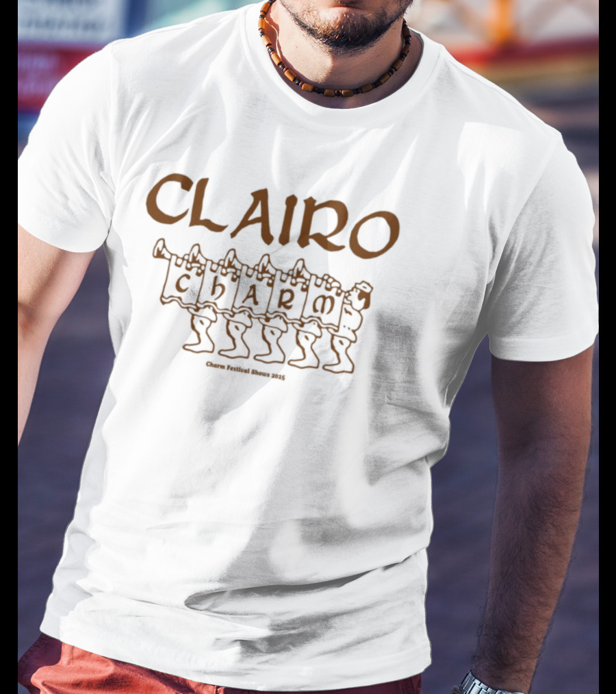 Clairo Charm Festival Shows 2025 Limited Edition T-Shirt